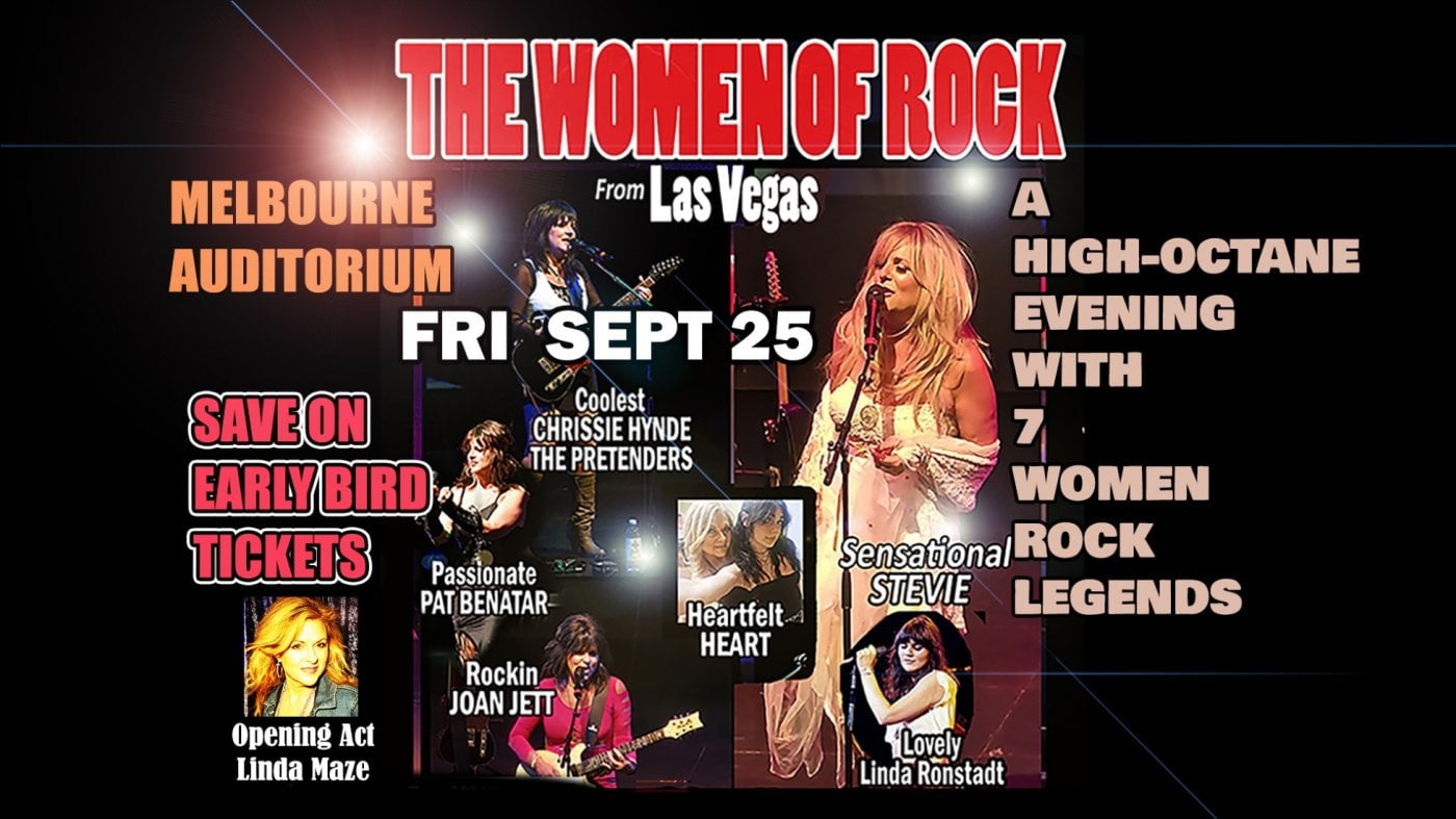 The Women Of Rock Las Vegas Show at Melbourne Auditorium – Sept 25