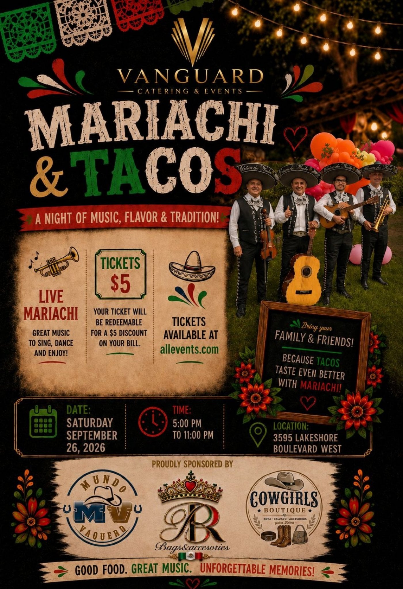 Mariachi and Tacos at The House of Vanguard