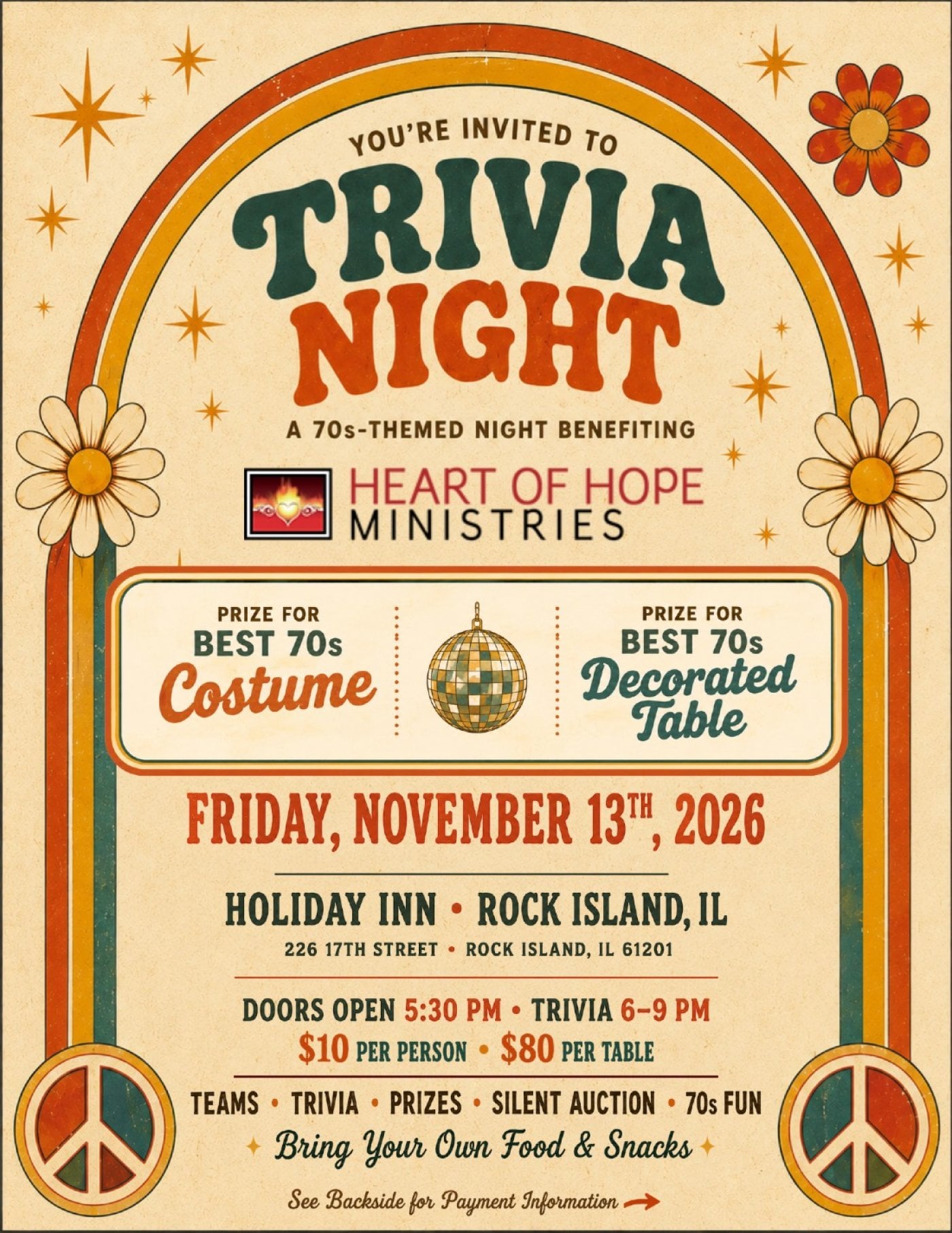 Heart of Hope’s 11th (and a half) Annual Trivia Night