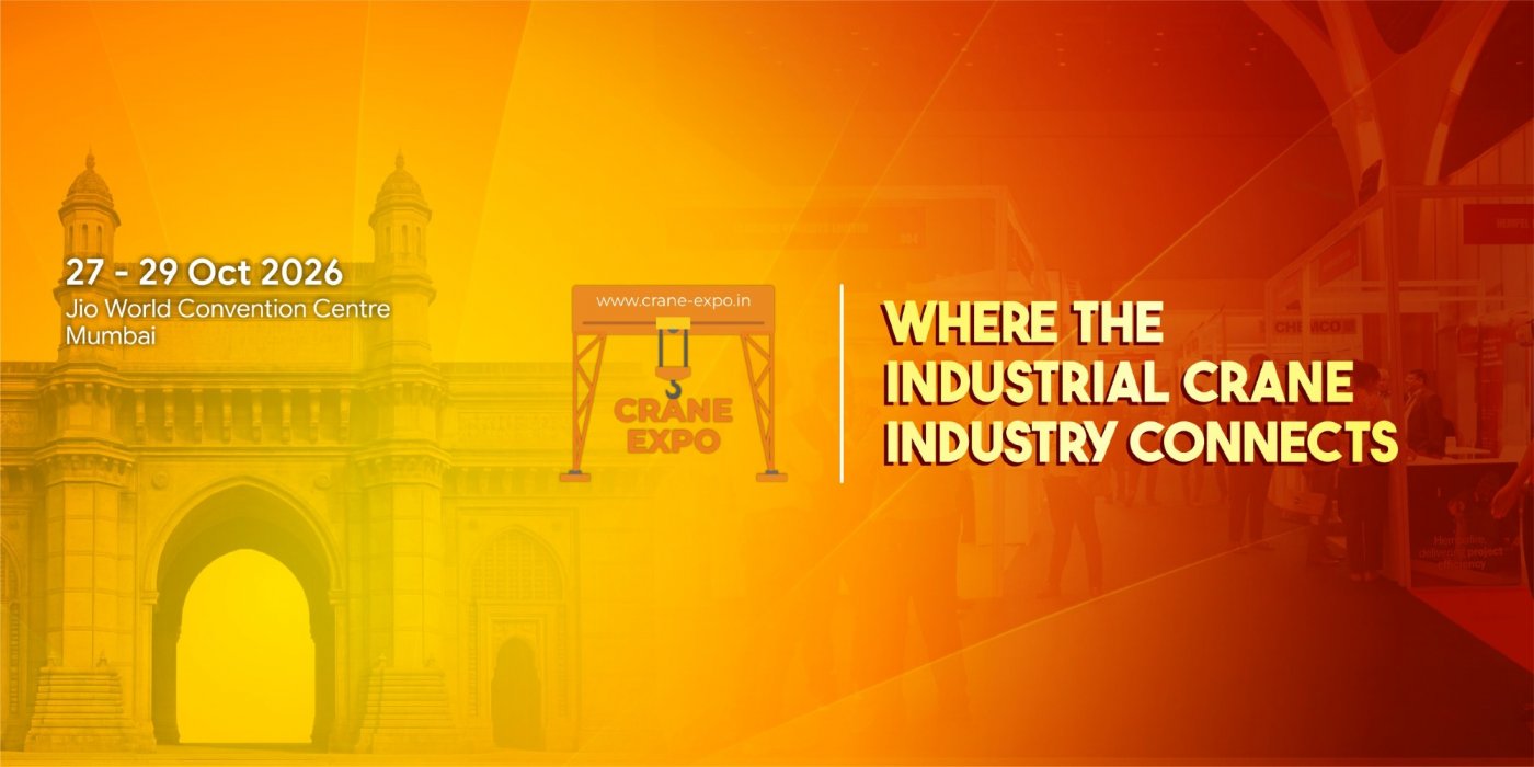 Crane Expo Mumbai 2026​ — event poster