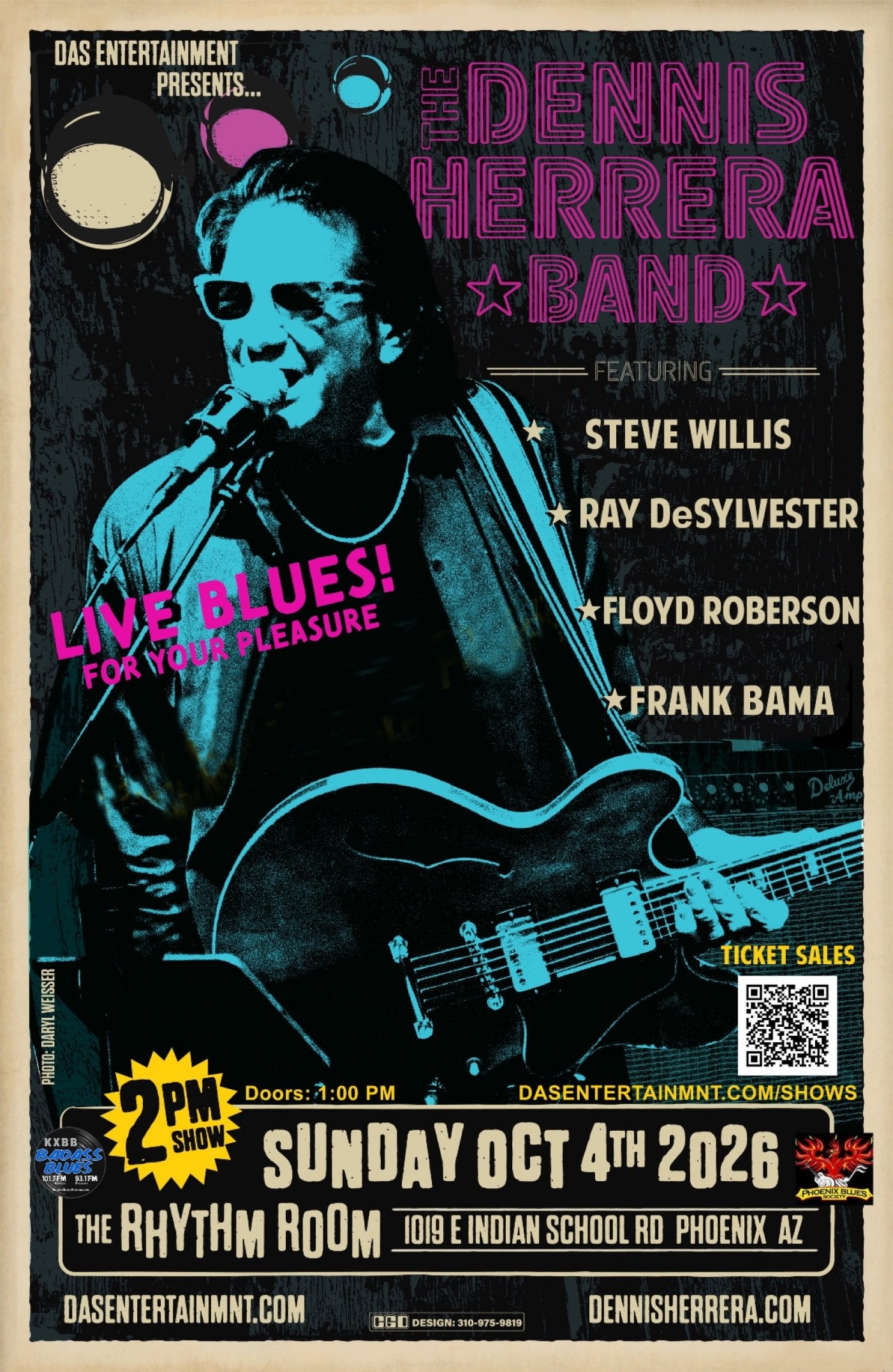 Dennis Herrera Band – Live at The Rhythm Room