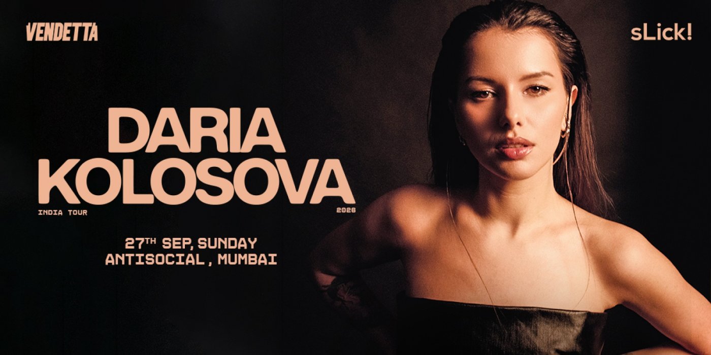 Daria Kolosova | India Tour — event poster