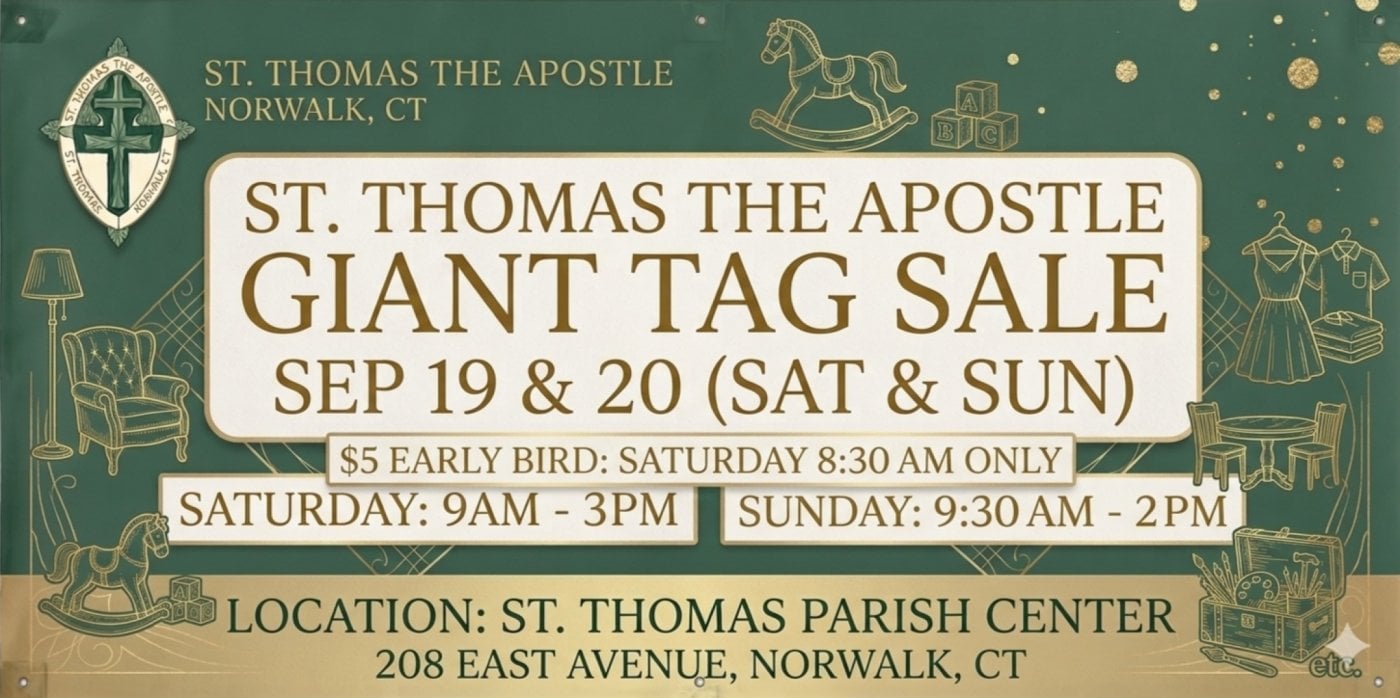 St. Thomas the Apostle “Giant” Tag Sale