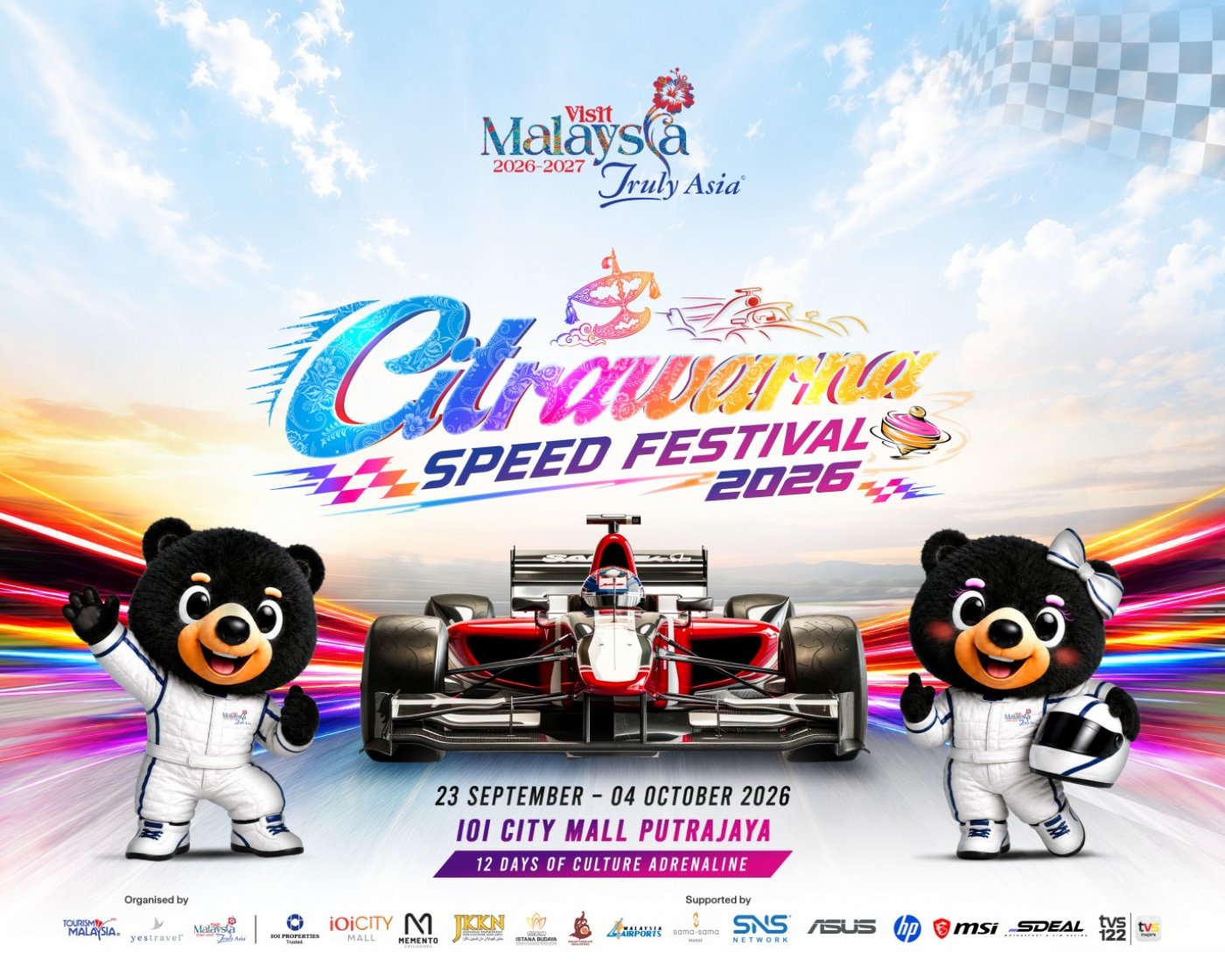 Citrawarna Speed Festival 2026 Tickets IOI City Mall Putrajaya KLIA 