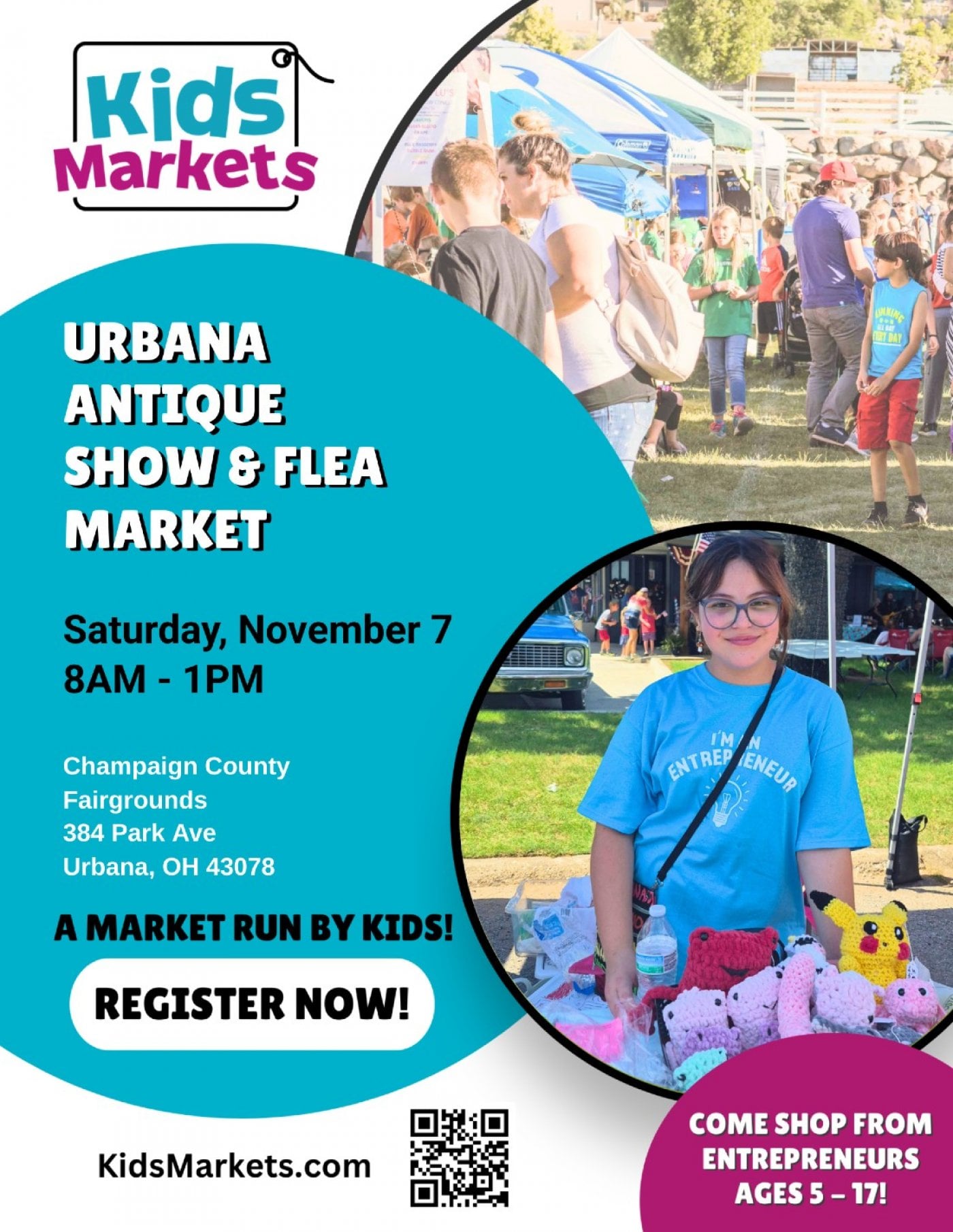 Kids Markets at Urbana Antique Show & Flea Market, Champaign County ...