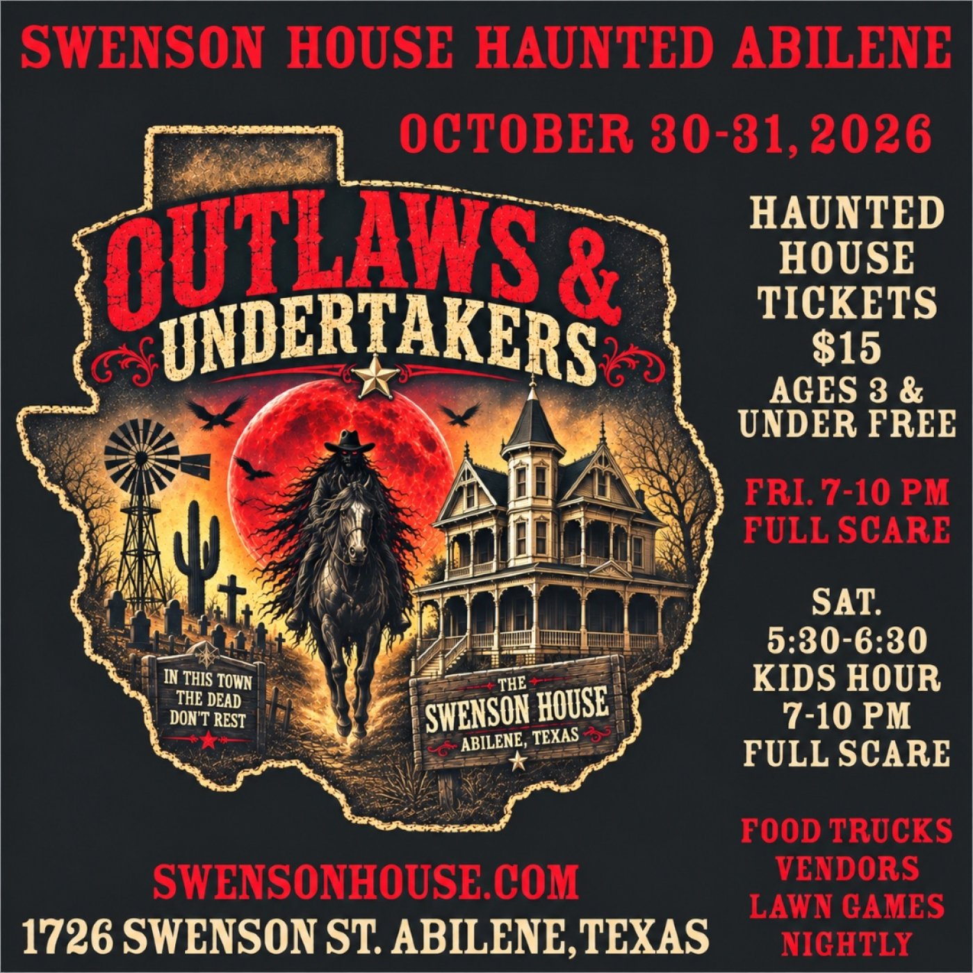 Haunted Abilene-Saturday Night