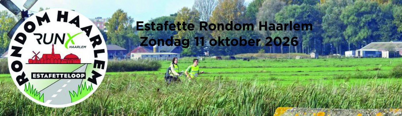 Estafette Rondom Haarlem/ Relay running Haarlem