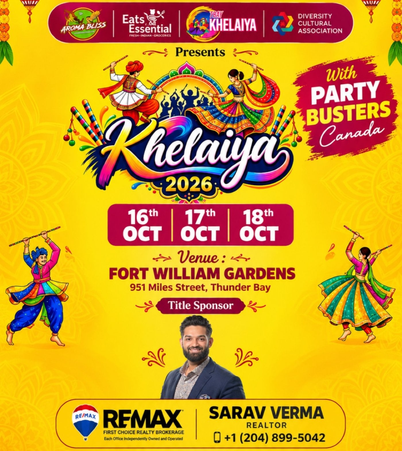 TBAY KHELAIYA NAVRATRI FESTIVALS 2026.