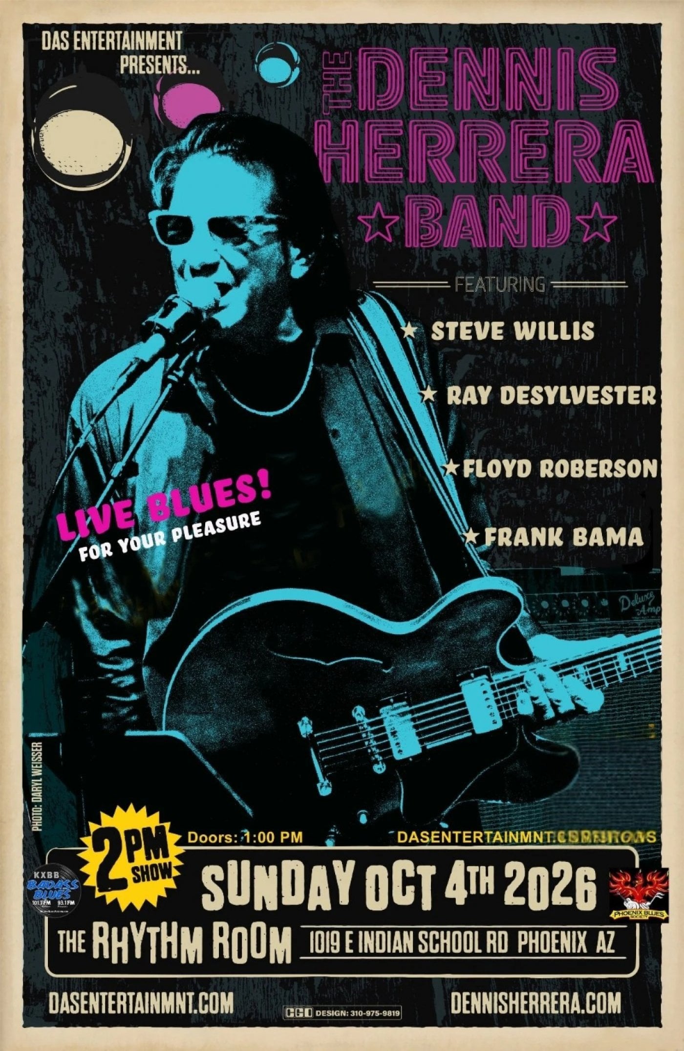 Dennis Herrera Band – Live at The Rhythm Room