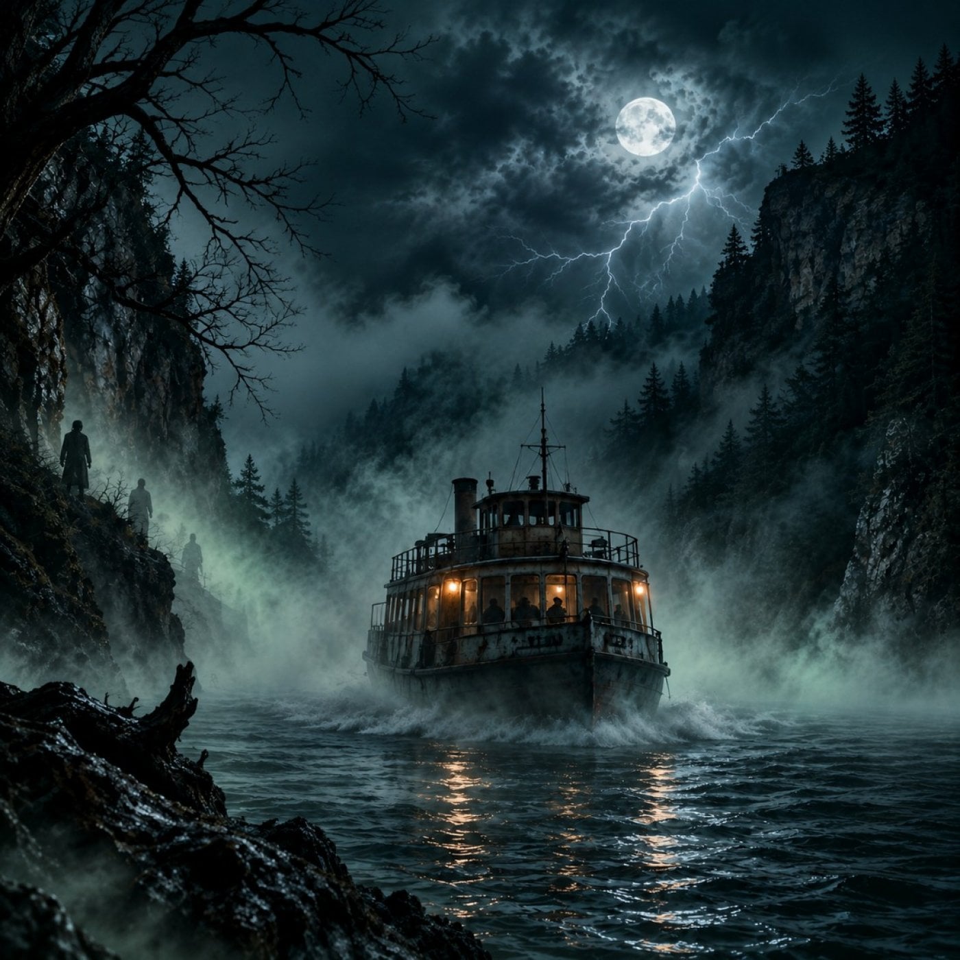 Be Warned Ghost Boat Tour Wisconsin Dells For Adults 45+