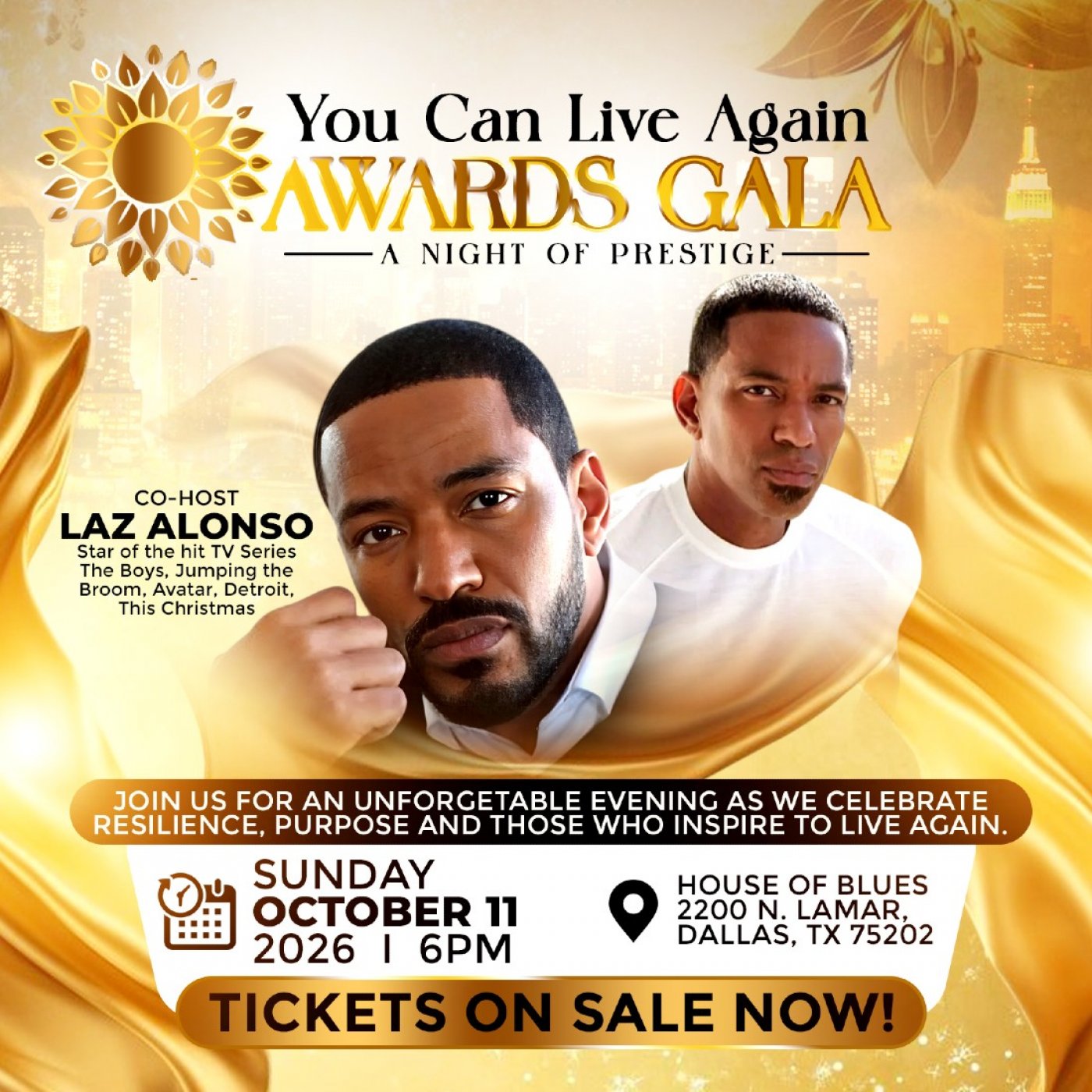 You Can Live Again Awards Gala 2026