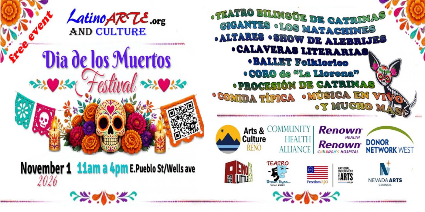 Day of the Dead Festival, East Pueblo Street, Reno, 1 November 2026 ...