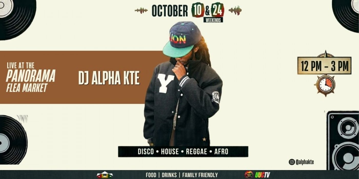 DJ Alpha KTE Live at Panorama Flea Market
