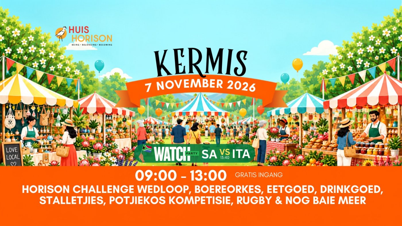 Huis Horison Kermis, Stellenbosch, 7 November 2026 | AllEvents