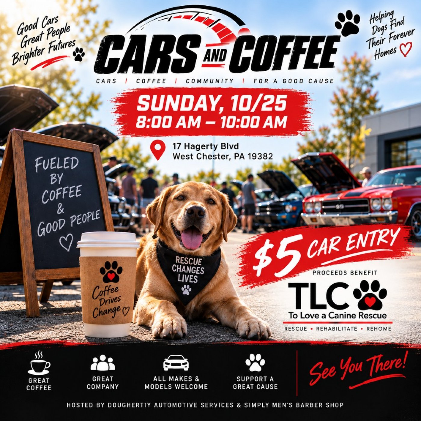 Cars and Coffee, Dougherty Automotive Services, West Chester, 25 ...