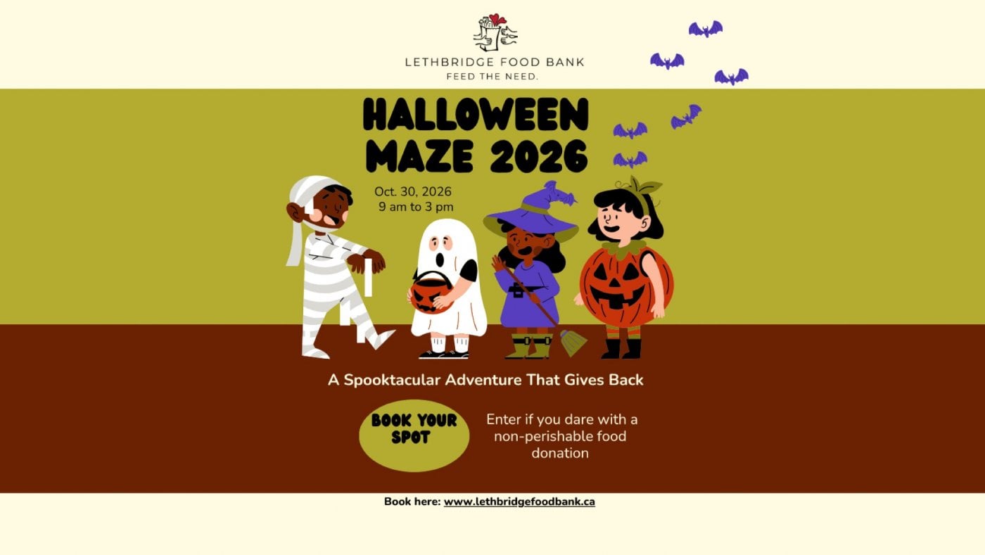 Halloween Maze 2026 - By Donation Tickets, Lethbridge Food Bank Society ...