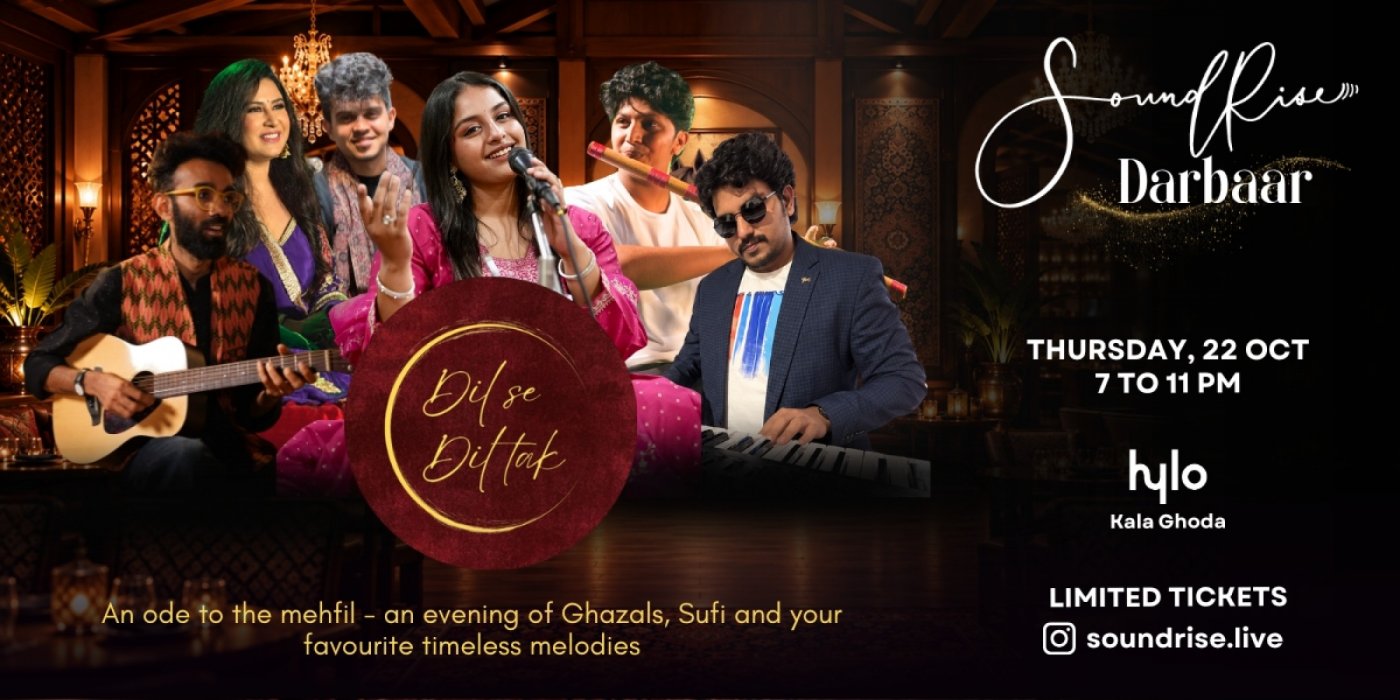 SoundRise Darbaar at Hylo | 22nd October | 7pm - 11pm — event poster