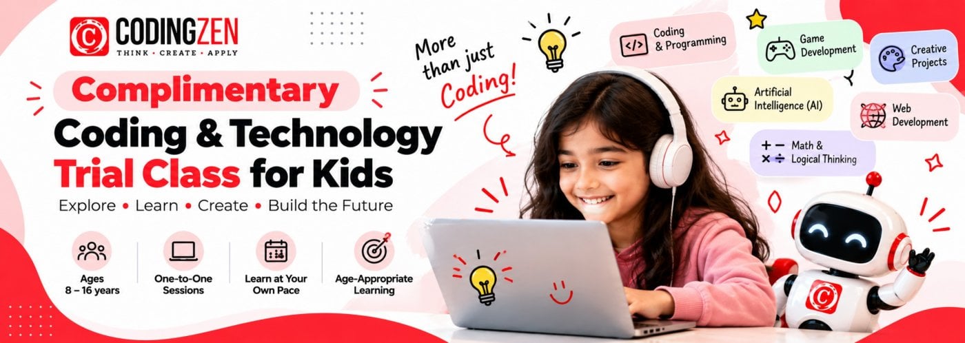 Complimentary Coding & Technology Trial Class for Kids (Ages 8–16 ...