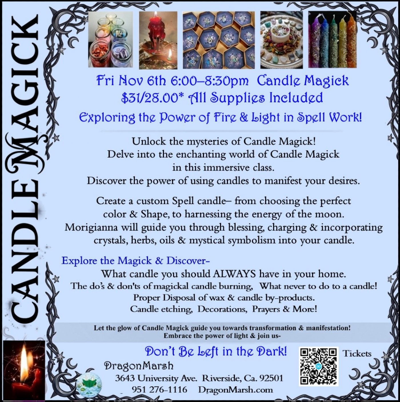 Candle Magick 101 $31/28.00*