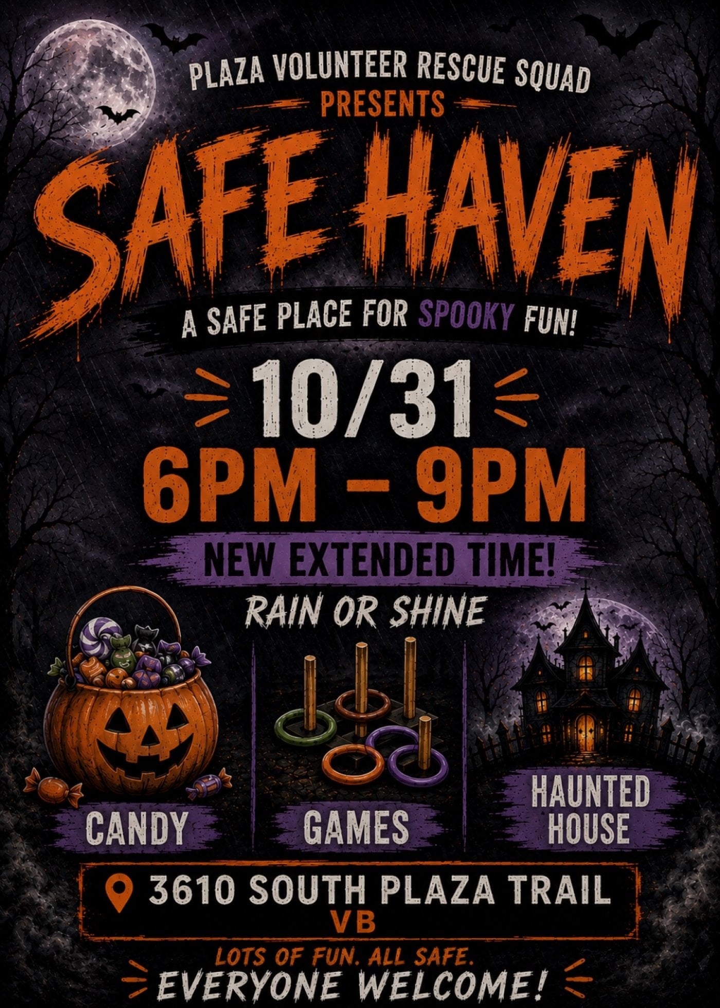 Safe Haven Tickets, Plaza Volunteer Rescue Squad, Virginia Beach, 31 ...