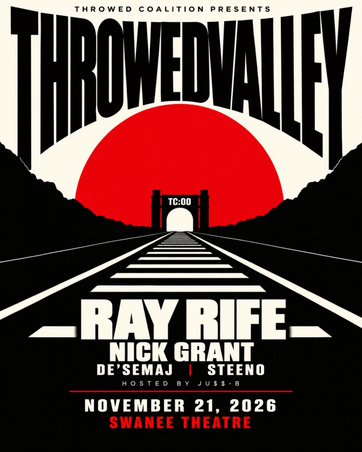 ThrowedValley 2026, Swanee Theatre, Kannapolis, 21 November 2026 ...