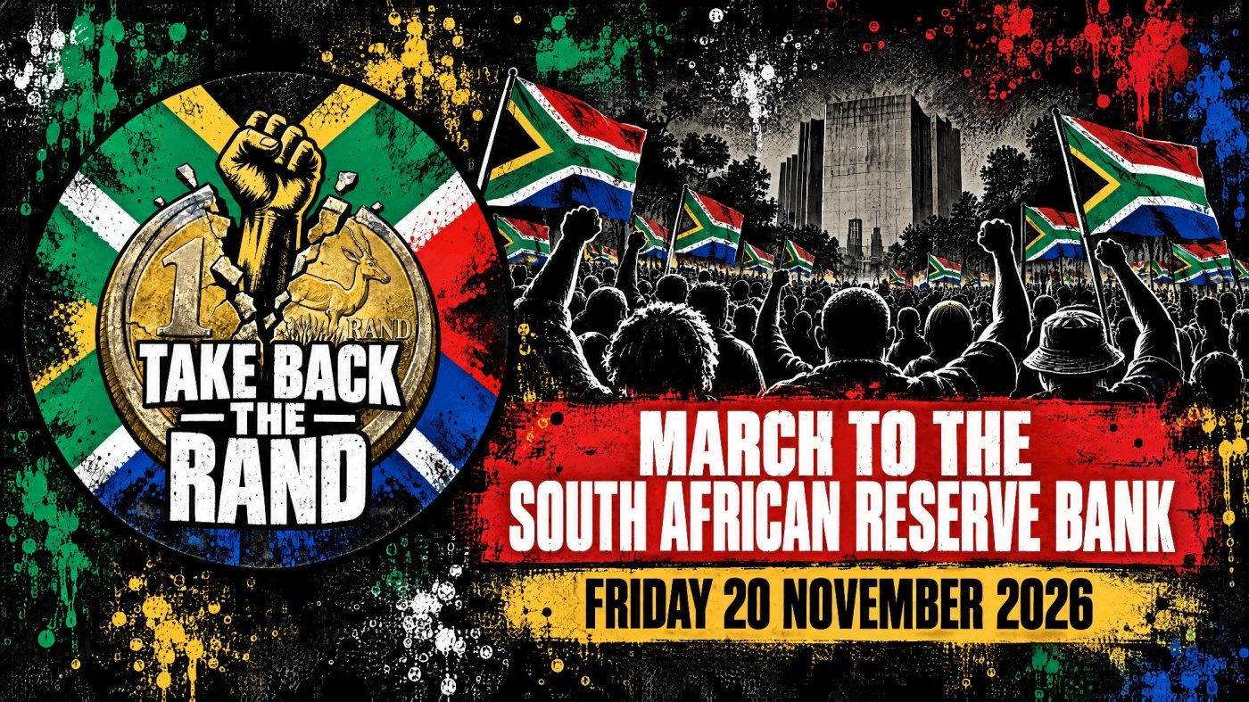Take Back The Rand - Rand Manipulation March to Reserve Bank