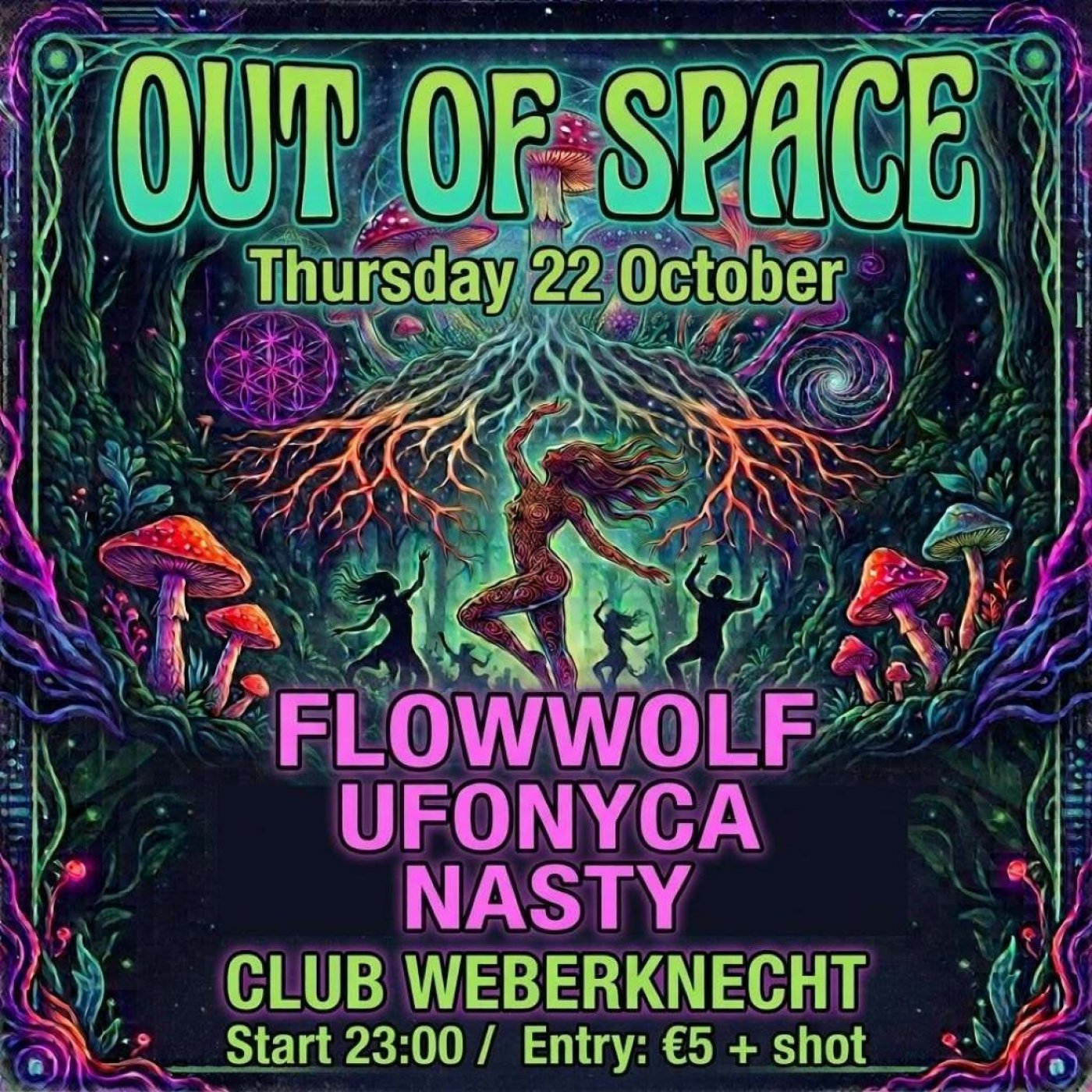 OUT OF SPACE, Club Weberknecht, Wien, 22 October to 23 October | AllEvents