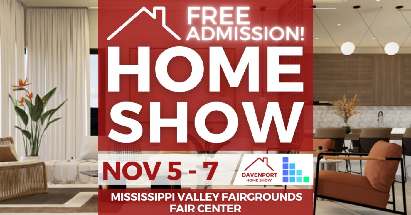 FREE Davenport Home Expo, November 2027 Tickets, Mississippi Valley ...