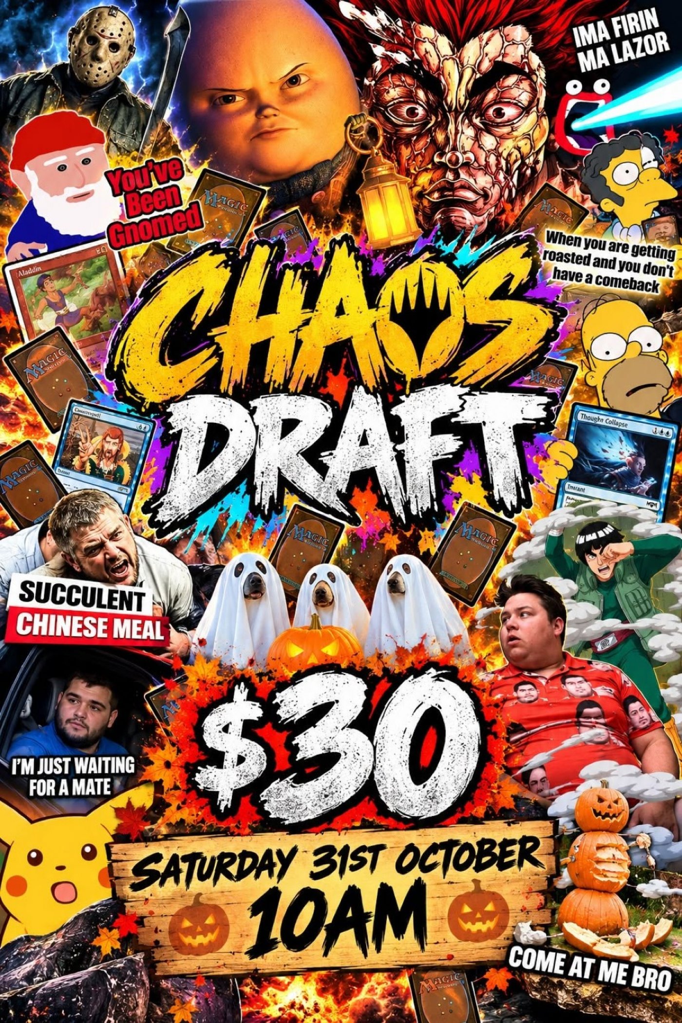 Montrose Collectables and Games - MTG Chaos Draft Tickets, Montrose ...