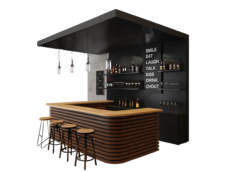 Bars & Pubs illustration