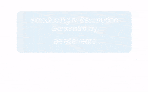 AI Description Generator