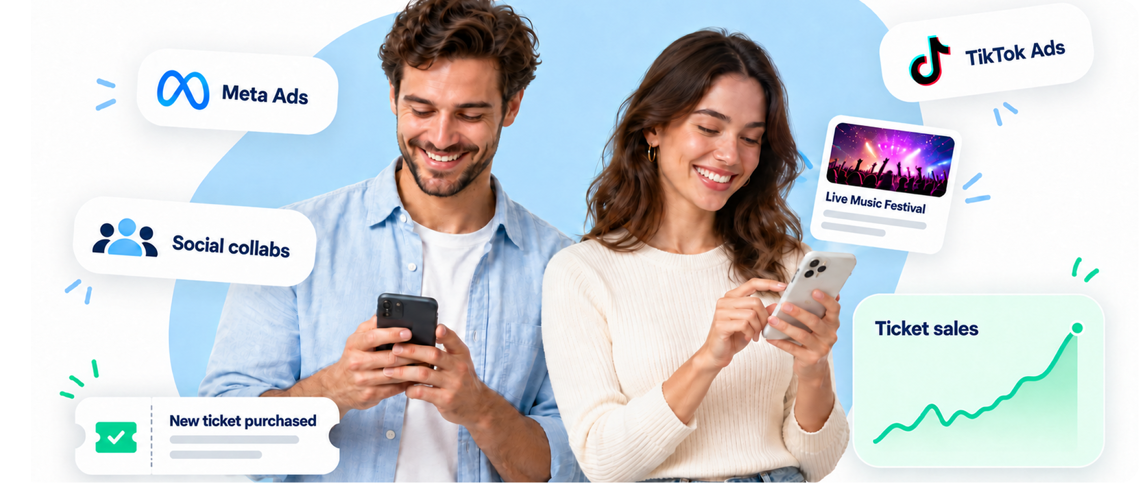 Marketing and ads features