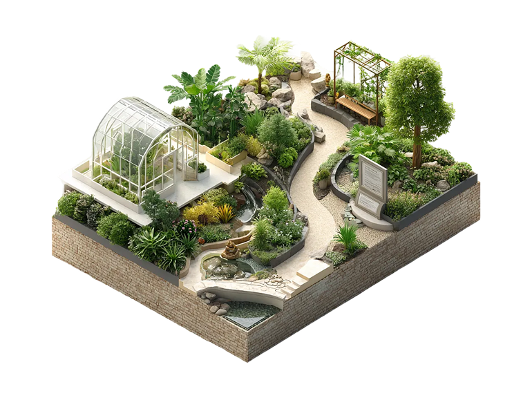 Botanical Gardens illustration