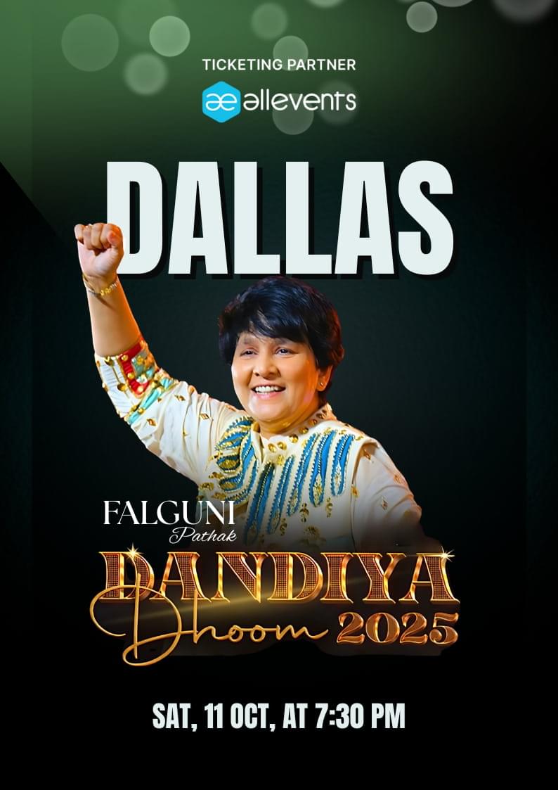 Dandiya Queen Falguni Pathak Live In Dallas 2025