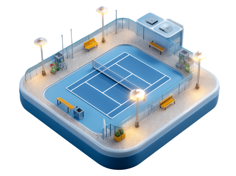 Best Places for Pickleball illustration