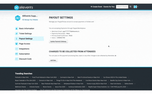 Pass on Fees to Customers