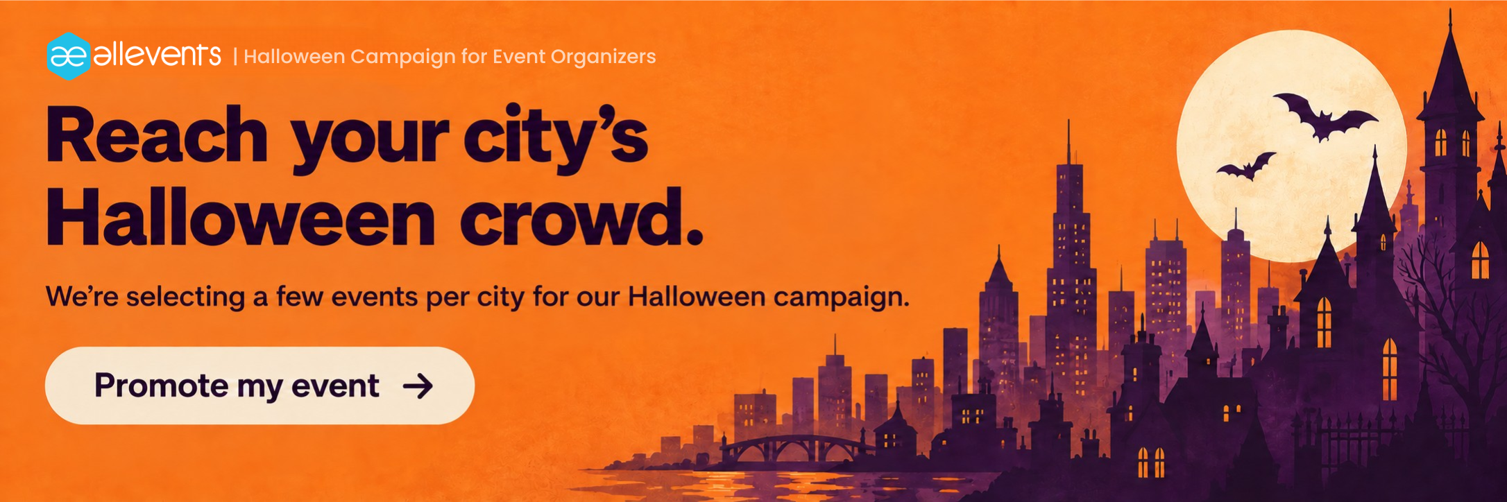 Ghosted by your audience? Give your event an extra push with AllEvents