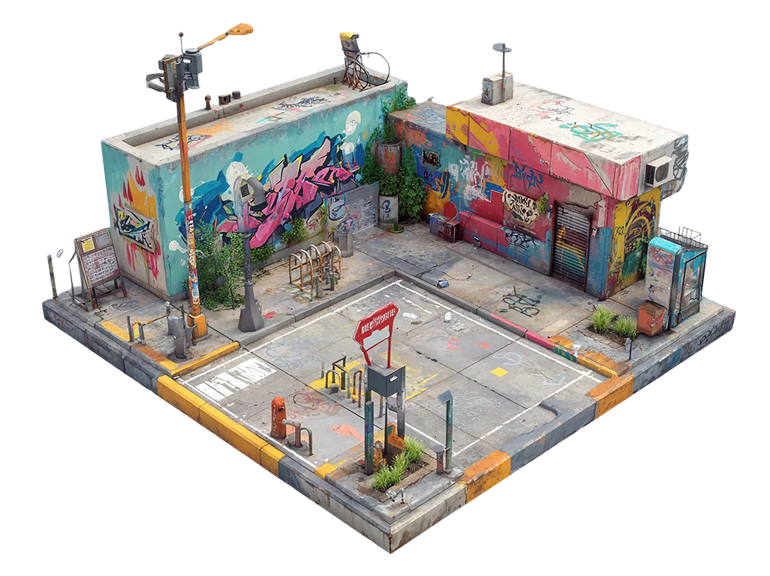 Street Art Tours illustration