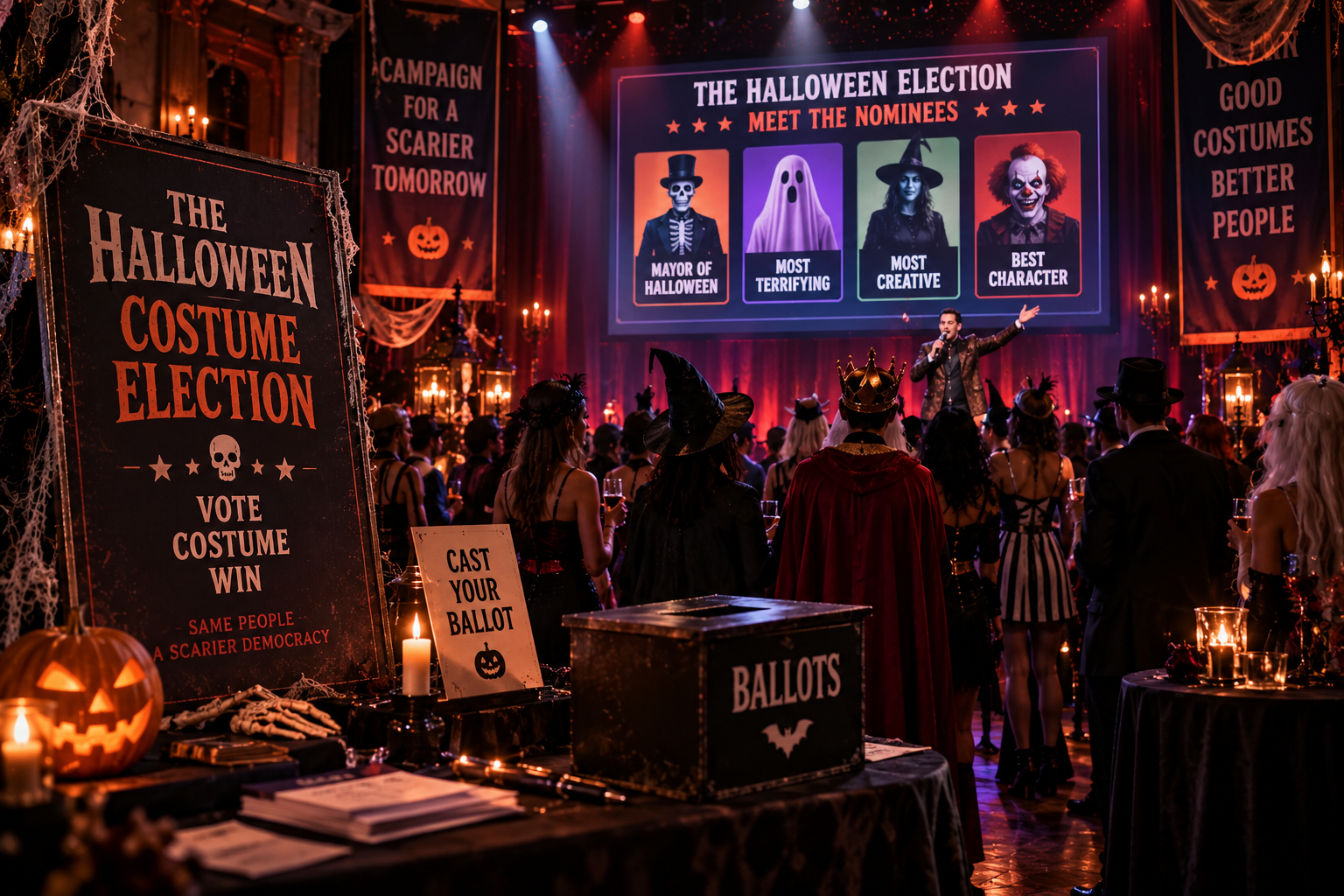 The Halloween Costume Election: May the Best Costume Win