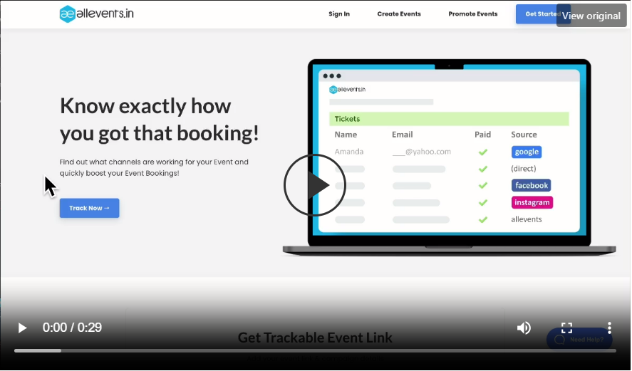 🚀 Tracking Ticket Sales Made Easy