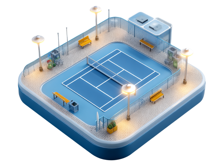 Pickle Ball illustration