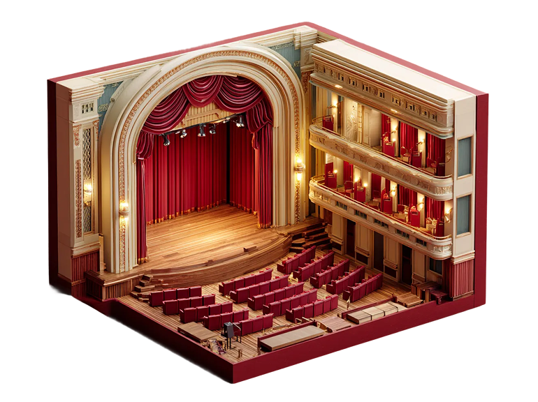 Popular Theaters illustration