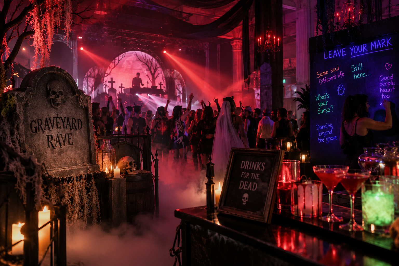 Graveyard Rave: Where the Dead Come to Party