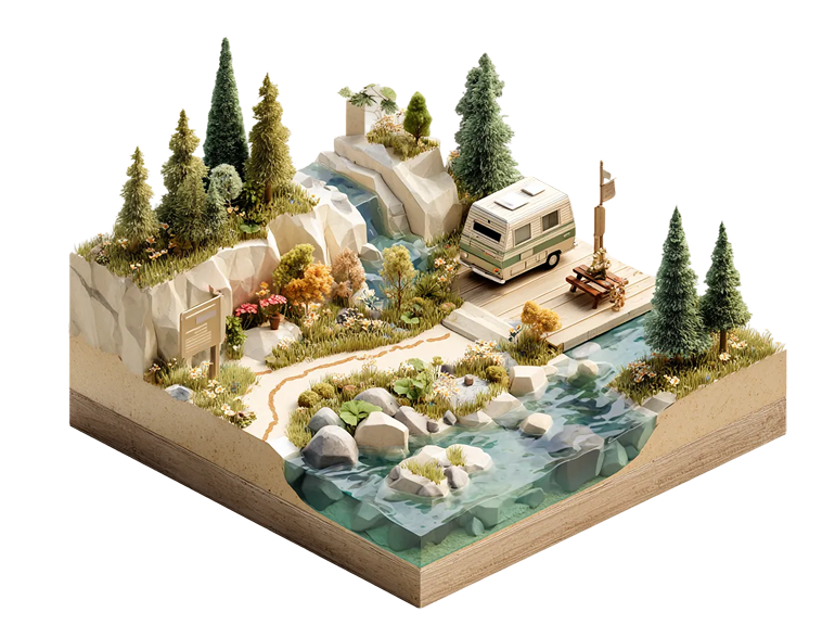 Top Day Trips illustration