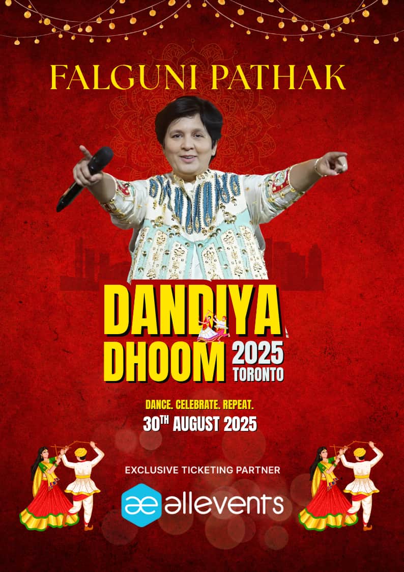 Falguni Pathak Dandiya Dhoom 2025 in Toronto - 30th August
