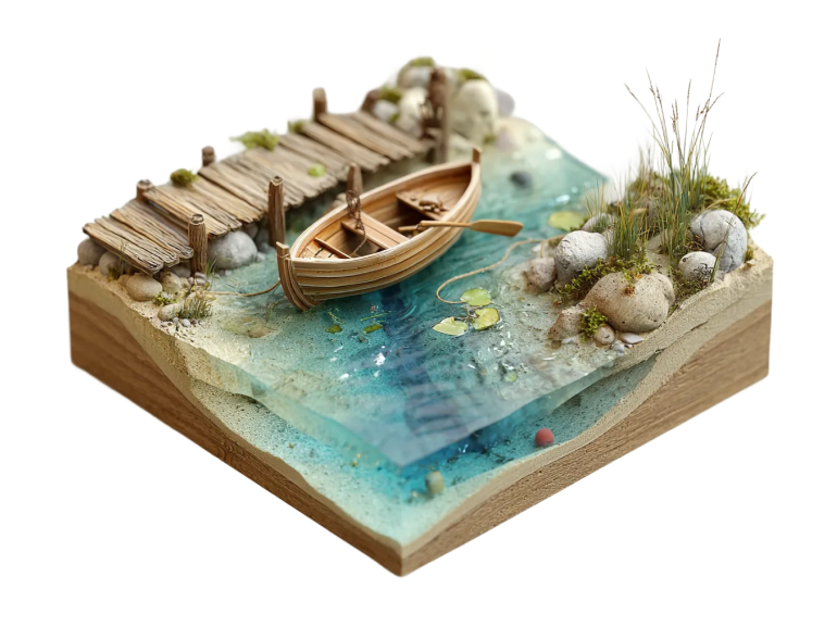 Boating illustration