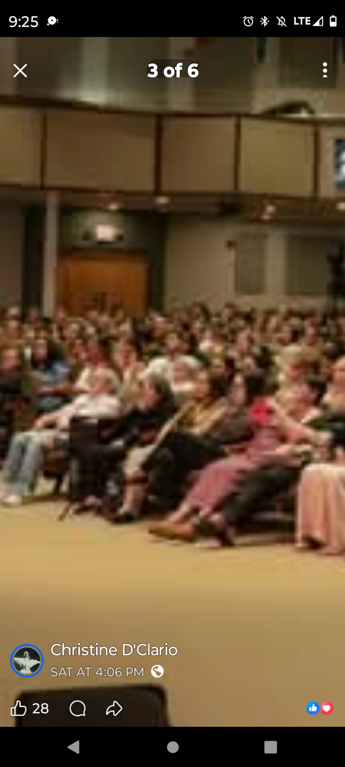 Attendee moment