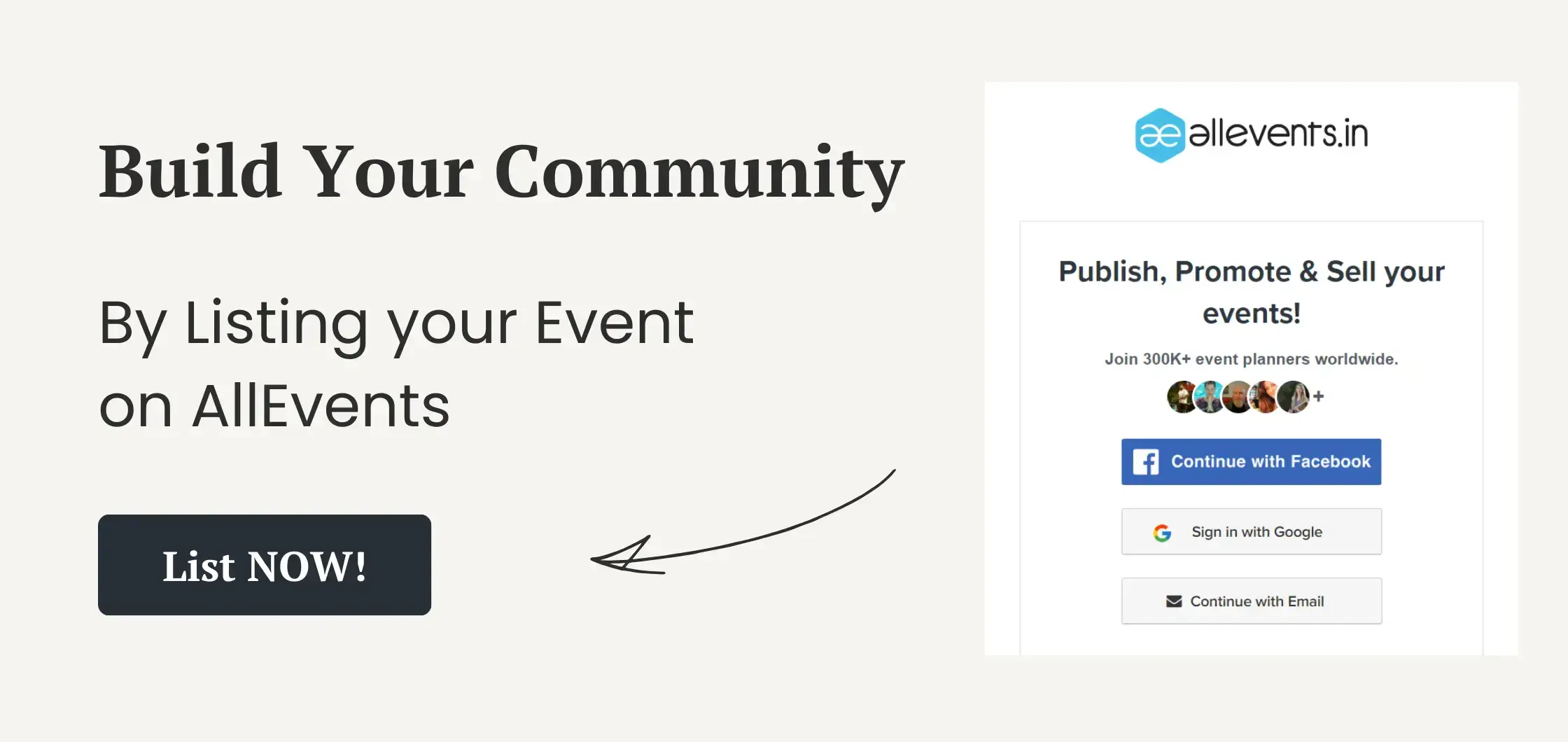 build your event community