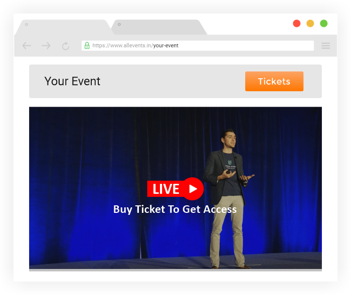🎥 Gated Event Streaming