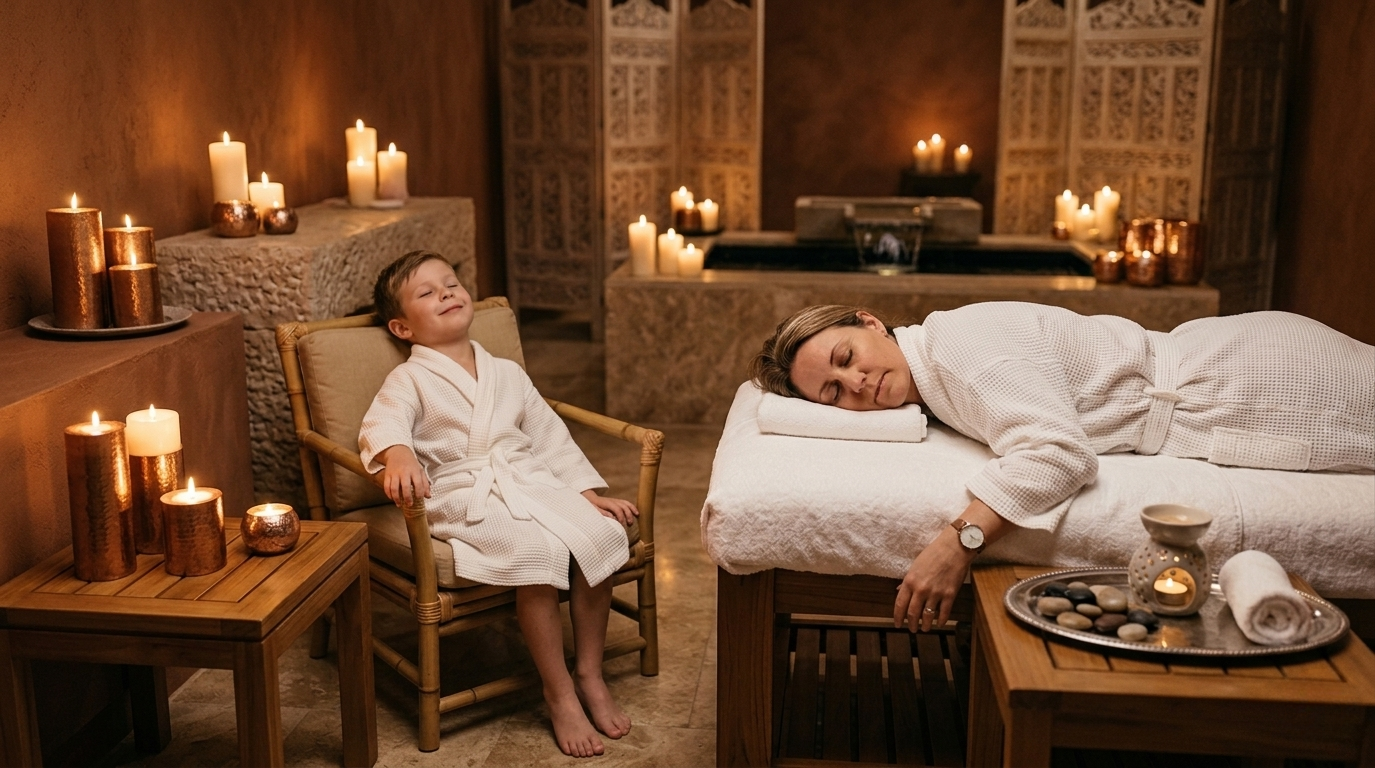Mother's day spa; self-care experience for mom